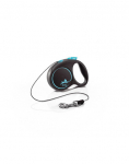 FLEXI Black Design XS Cord 3 m blue automaatne jalutusrihm