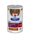 HILL'S Prescription Diet Canine i/d Digestive Care Stew kanaga ja k&ouml;&ouml;giviljadega 24x354 g konservis