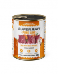 SUPER RAFI Pure Line kaczka z batatami 12x800g mokra karma dla psa