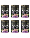 RAFI Cat Adult k&uuml;&uuml;likuga 6x400 g m&auml;rg toit steriliseeritud kassidele