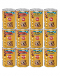 PEDIGREE Adult Mix maitsed 400 g koertele 3 liiki: veiseliha, lambaliha ja kana ning 3 liiki linnuliha, p&uuml;rees