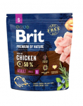 BRIT Premium By Nature Adult Small S Chicken  1 kg