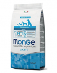 MONGE Light Koeratoit L&otilde;he riisiga 2,5 kg