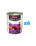 GranCarno veise- ja lambalihakomplekt 6 x 400 g