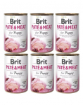 BRIT Pate&Meat puppy 6x400 g pasteet kutsikatele
