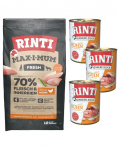 RINTI MAX-I-MUM Kana 12 kg + Kennerfleisch Kana m&auml;rgtoit 3x400 g
