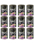 RAFI Cat Adult k&uuml;&uuml;likuga 12x400 g m&auml;rg toit steriliseeritud kassidele