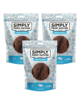 SIMPLY FROM NATURE Meat Strips Liham&auml;ngu ribad koertele 3x80 g