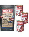 RINTI MAX-I-MUM Duck pardiga 12 kg + Kennerfleisch pardi m&auml;rgtoit 3x400 g
