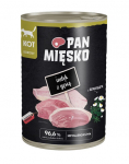PAN MIĘSKO Indiana kooselgiga niisket toitu kassidele 400 g
