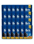 BRIT Premium Cat Adult Mix smak&oacute;w 48x100 g l&otilde;he ja forell, veiseliha ja herned &ndash; kassitoidupakid