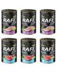 RAFI Cat Adult Mix 2 maitset lambaliha ja k&uuml;&uuml;lik 6x400 g m&auml;rg toit steriliseeritud kassidele