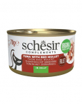SCHESIR Complements Tuunik koos barwenaga želees 12x70 g niisutav toit kassidele