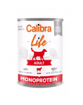 CALIBRA Dog Life Adult Beef with Carrots 400 g veiseliha ja porganditega