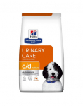 HILL'S Prescription Diet Canine c/d Multicare 4x1,5 kg koeratoit uriinis&uuml;steemi haigustega koertele