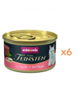 ANIMONDA Vom Feinsten Mousse l&otilde;he ja linnulihaga 6x85 g kasside toit