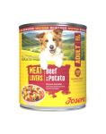 JOSERA Meat Lovers Menu Beef with Potato 800 g veiseliha ja kartulitega, m&auml;rg toit koertele