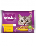 WHISKAS Senior kotike 85g Poultry Feast m&auml;rgtoit vanematele kassidele želatiinis: kana, kalkun, kalkuniga