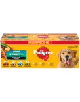 PEDIGREE Adult Vitality+ k&ouml;&ouml;giviljadega kastmes, 40 x 85 g m&auml;rg toit t&auml;iskasvanud koertele
