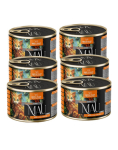 MAU Pasteet ja Filet Part 6x185 g niiskonditsiooniline toit kassipoegadele