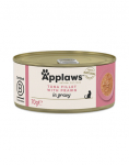APPLAWS Cat Adult Tuna with Prawn in Gravy tuunikalafilee krevetidega kastmes 70 g