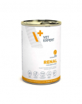 VET EXPERT Veterinary Diet Dog Renal Chicken and Rice 400g kana, niiskeskkonna toidud koertele, toetavad neerude funktsiooni