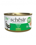 SCHESIR Complements Kana galaretis 6x70 g niiskvaliteetne m&auml;rg toit kassidele