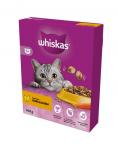 WHISKAS Adult 300 g kuiv t&auml;istoit maitsva kanaga t&auml;iskasvanud kassidele