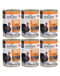 WIEJSKA ZAGRODA Monoprotein-kalkuniliha m&auml;rgtoit kutsikatele, 6x400 g