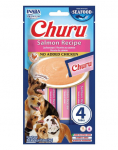 INABA Dog Churu Fish Based Salmon Recipe 4x14g kreemised maiused l&otilde;hega koertele