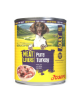 JOSERA Meat Lovers Pure Turkey 800 g kalkun, niiske toit koertele