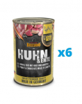 BELCANDO kanaliha, part ja hirss 6x400 g m&auml;rgtoit koertele