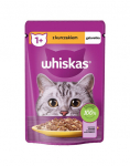 WHISKAS Adult kotike 85g m&auml;rgtoit t&auml;iskasvanud kassidele kanaželees