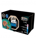 SHEBA Classics Fish Flavours 8x85g taldrikutes l&otilde;hega, valge kala ja porgandiga, tuunikala ja k&ouml;&ouml;giviljadega, tursaga.
