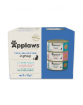 APPLAWS Cat Adult Fish Selection Multipak in Gravy 12x70 g mix maitseid kalaga kastmes
