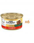 GOURMET Gold Adult Succulent Delights veiselihaga 6x85g