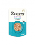 APPLAWS Kitten Tuna Fillet In Broth 50g tuunikalafilee puljongis niisket toit kassipoegadele