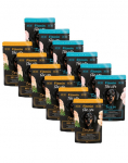 FITMIN For Life Dog Adult Mix maitsed 12x85 g kana &uuml;rtidega ja kalkun astelpajuga kastmes