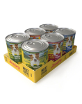 JOSERA Meat Lovers Menu Multipack 6x800 g veis, kana ja part, m&auml;rg toit koertele