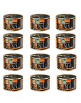 MAU Pasztet ja Filet Part 185 g ni mango ja metsik roos 12x185 g m&auml;rg toit kassipoegadele