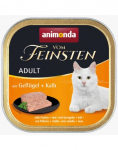 ANIMONDA Vom Feinsten Classic kassikonserv kodulinnu- ja vasikalihaga 100 g