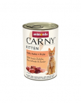 ANIMONDA Carny Kitten Veal&Chicken&Turkey 400 g vasika-, kana- ja kalkuniliha kassipoegadele