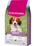 EUKANUBA Puppy Small Medium Breeds Lamb Rice 12 kg kuivtoit v&auml;ikeste ja keskmise t&otilde;u kutsikatele, rikkalik lambaliha ja riis