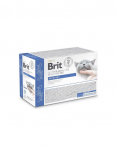 BRIT Veterinary Diet Grain Free Recovery Cat Fillets in Gravy Salmon 12x85g kassidele taastumisperioodil