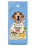 VERSELE-LAGA Happy Life Adult Light with Chicken 12,5kg koeratoit &uuml;lekaalulistele koertele kanaga
