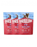 CARNILOVE Active Dog Salmon & Turkey Puppies 3x1,5 kg l&otilde;he ja kalkun, kasvavatele kutsikatele