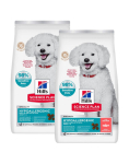 HILL'S Science Plan Canine Adult Medium Hypoallergenic Salmon 2x6kg keskmise suurusega t&auml;iskasvanud koertele, l&otilde;hega