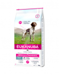 Eukanuba Premium Performance All Working & Endurance Kanalihaga 15 kg  k&otilde;rge energia- ja toitainete vajadusega t&ouml;&ouml;koertele m&otilde;eldud toit.  Seda v&otilde;ib kasutada ka tiinetel ja imetavatel emastel.