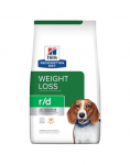 HILL'S Prescription Diet r/d Canine 8 kg (2 x 4 kg) Kuivtoit t&auml;iskasvanud koertele, kellel on &uuml;lekaalulisus.