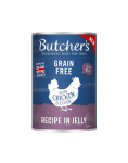 BUTCHER'S Original Recipe in Jelly, koeratoit, t&uuml;kkide ja kanaga želees, 400g X 6